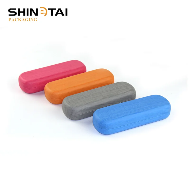 New Design Glasses Case Eyeglasses Cases Hard Pu Eyewear Case