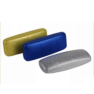 Bling Silver Optical Leather Metal Glasses Cases