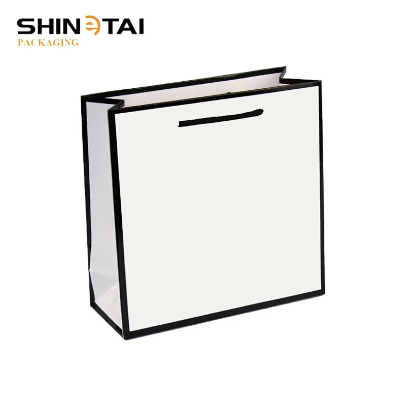 High Quality Paper Bag Shopping Hand Bag Custom Print Bag With Handle