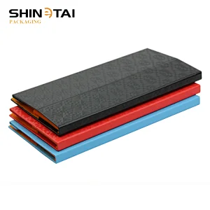 PU Spectacle Clamshell Handmade glasses Case Eyewear Case