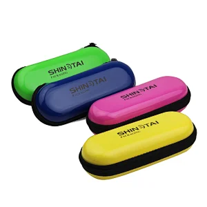 colorful pu leather leather novelty spectacle case  eyewear case