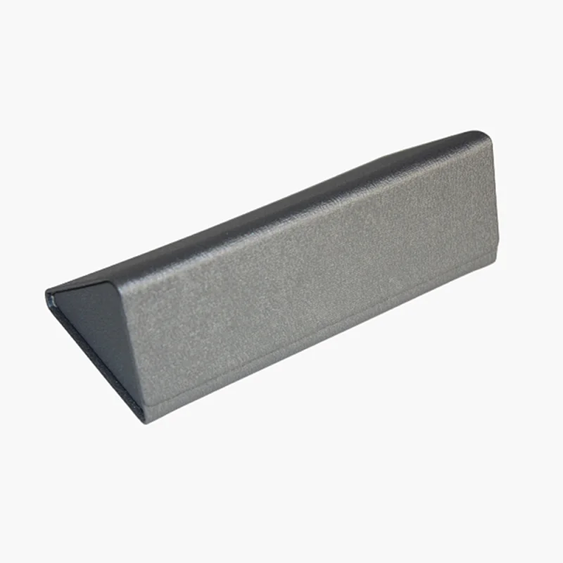 Pu Leather Storage Case Folding Eyeglasses Box Triangle Handmade Glasses Case Custom Print Sunglasses Case