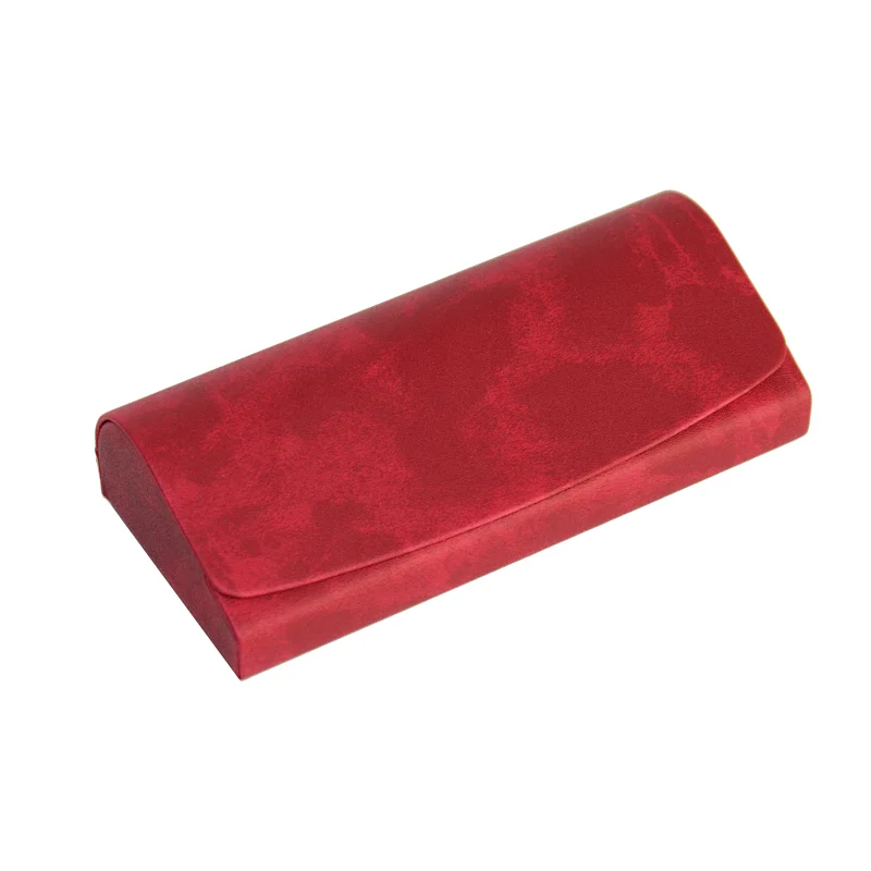 Glasses Cases Women and Men Fashion Sunglasses Case Portable Glasses Storage Bag High Quality Simple Handmade PU Leather