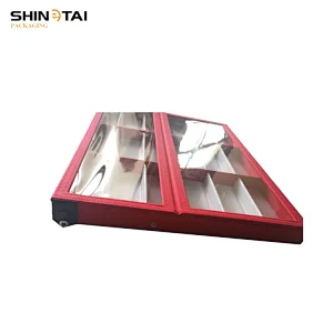 Transparent PVC Foldable Eyewear Tray Sunglasses Shelf Display Box