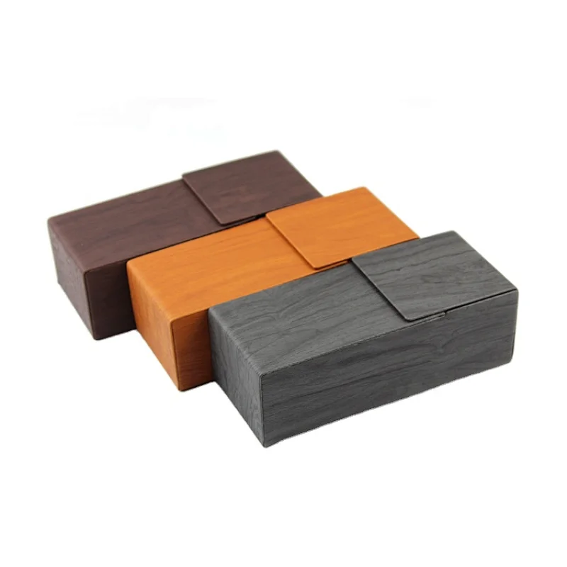 Custom Made Handmade Hard PU Glasses Case Eyewear Case