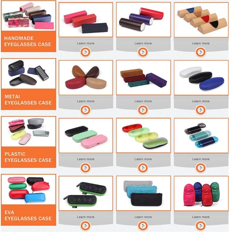 PU Genuine Leather Sewing Iphone and Sunglasses Pouch