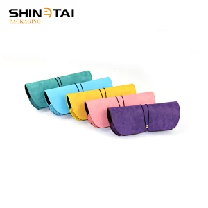 Luxury and New Design Handmade Soft Wholesale Eyeglass Case
