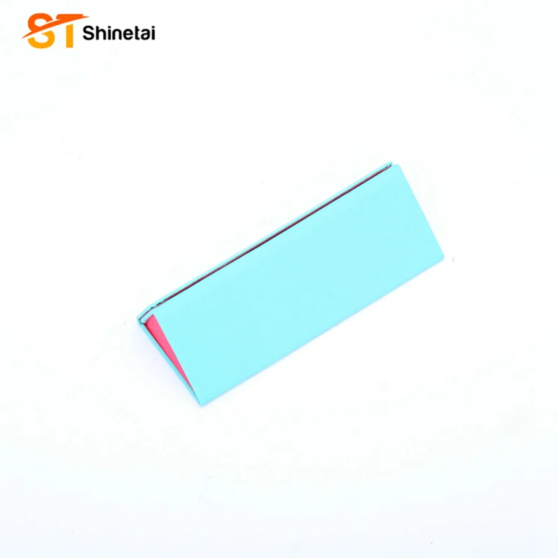 OEM Fashion Triangle Folding Case Eyeglass Foldable Box Handmade Box Sunglasses Case