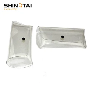 Transparent Magnetic PVC Sunglasses Case Clear Jelly Beach Fashion Soft Eyewear