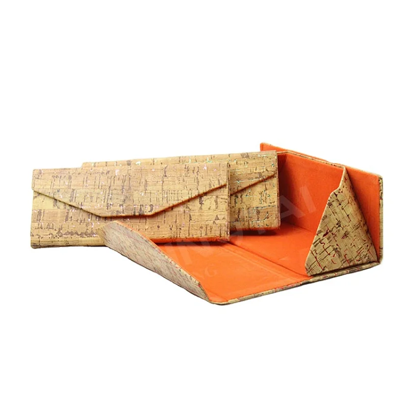 Handmade Leather Glasses Folding Case