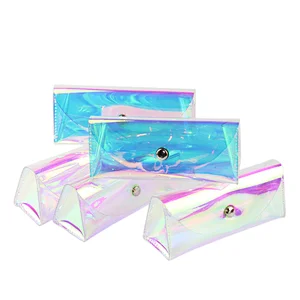 Custom Transparent PVC Sunglasses Case with Packing Glasses