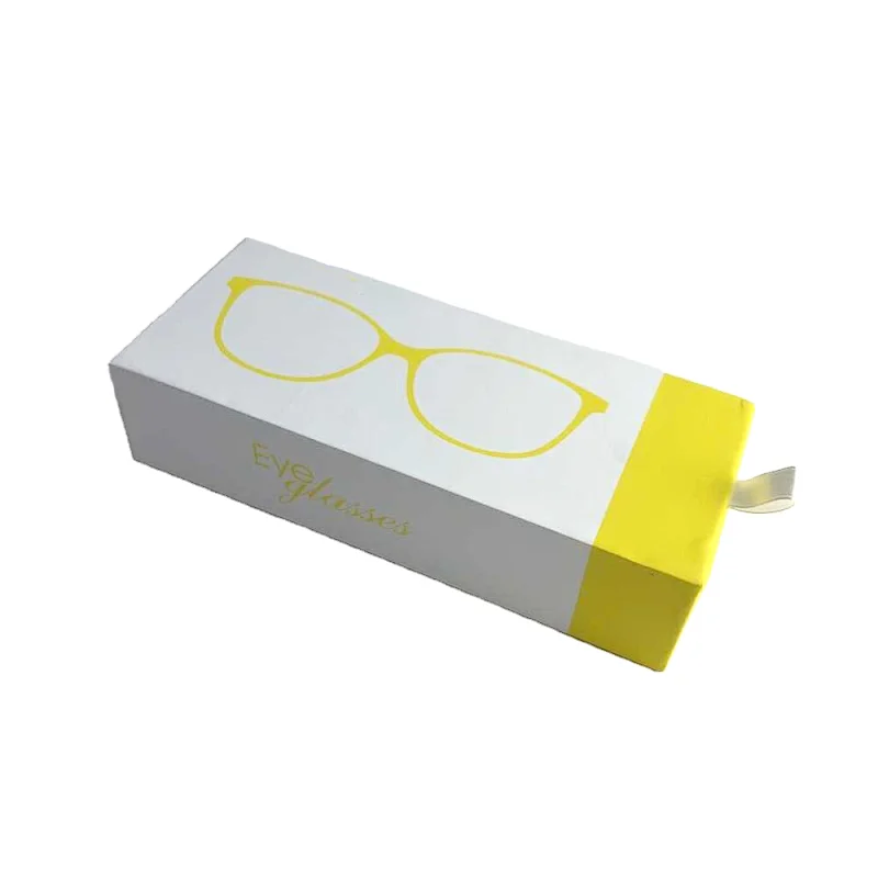 Glasses Storage Cases Sunglasses Box Simple Fashion Custom Logo Paper Box Sunglasses Packaging