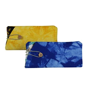 Custom Button Closure Sunglasses Cloth Pouch