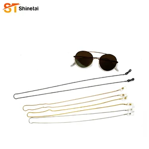Fashion Trend Glass Accessories Metal Sunglasses Chain Cooper  Eyeglasses String