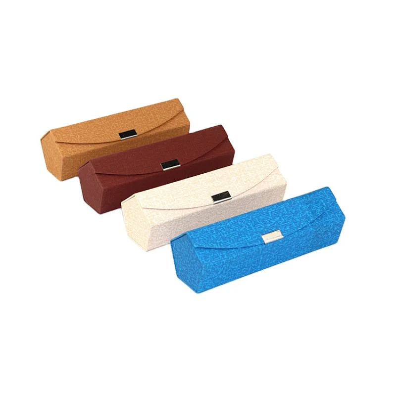 Popular Handmade Custom Color Logo Sunglasses Case Reading Glasses Case