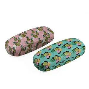 Custom Print Cartoon Cloth Metal Eyewear Case