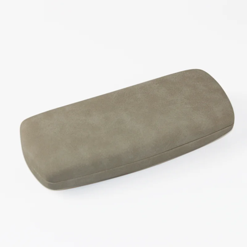 grey Metal Eyeglass Case