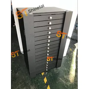 Eyeglasses Display Case With Lock Eyewear Display Stand Showcase Glasses Display Box