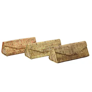 Handmade Leather Glasses Folding Case
