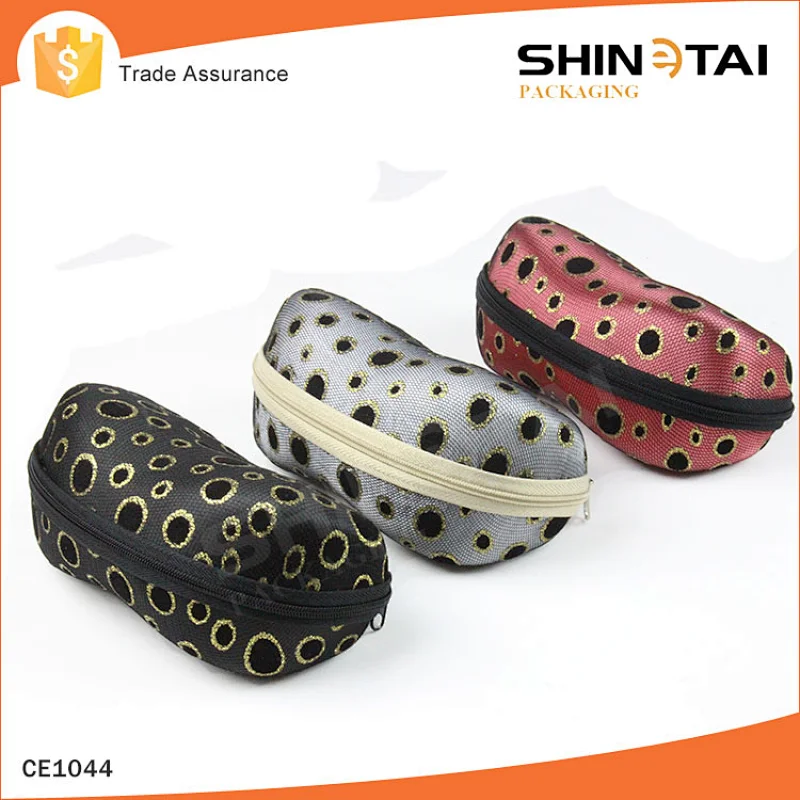 Peanut Zipper Case Bag For Touring Sunglasses Sports Case