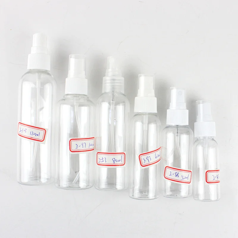 60 ml Plastic Sprayer Lenses Fine Mist Cleaner Bottle