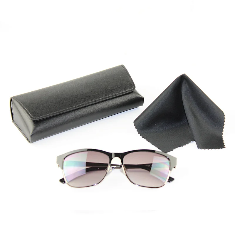 New Model High Quality Customized Stitching Creative OEM Soft PU Leather Fashion Handbag for Glasses Case