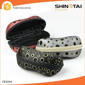 Peanut Zipper Case Bag For Touring Sunglasses Sports Case