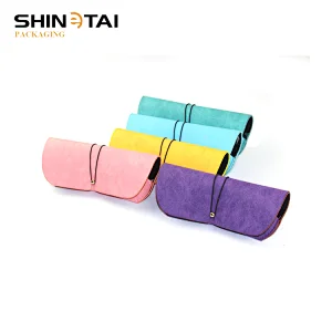 Luxury and New Design Handmade Soft Wholesale Eyeglass Case