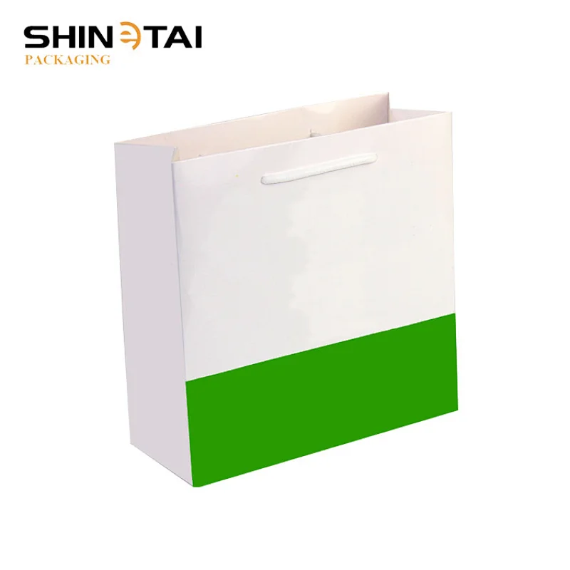 High Quality Paper Bag Shopping Hand Bag Custom Print Bag With Handle