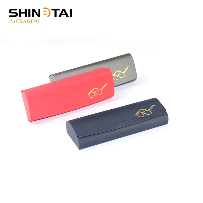 Leather Spectacle Case Sunglass Packaging Optical Box