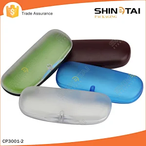 PP Material Clear Eyeglass Case Magnet Case for Eyeglass Personalized Optical Plastic Custom Print Eyeglass Case