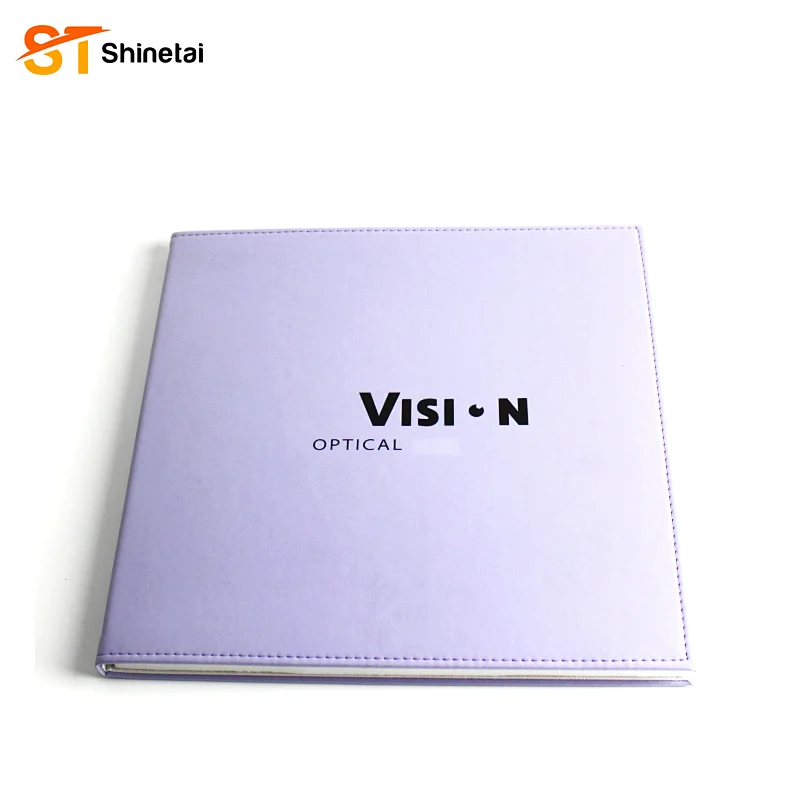 Custom Made 7 Grid Slots Lens Display Case PU Leather Lens Tray