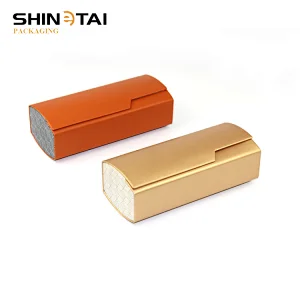 Golden PU Iron Hot Sell Magnetic Eyewear Case