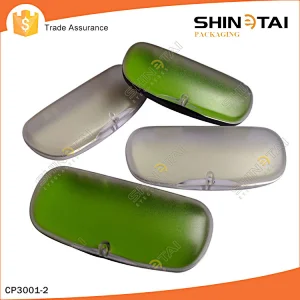 PP Material Clear Eyeglass Case Magnet Case for Eyeglass Personalized Optical Plastic Custom Print Eyeglass Case