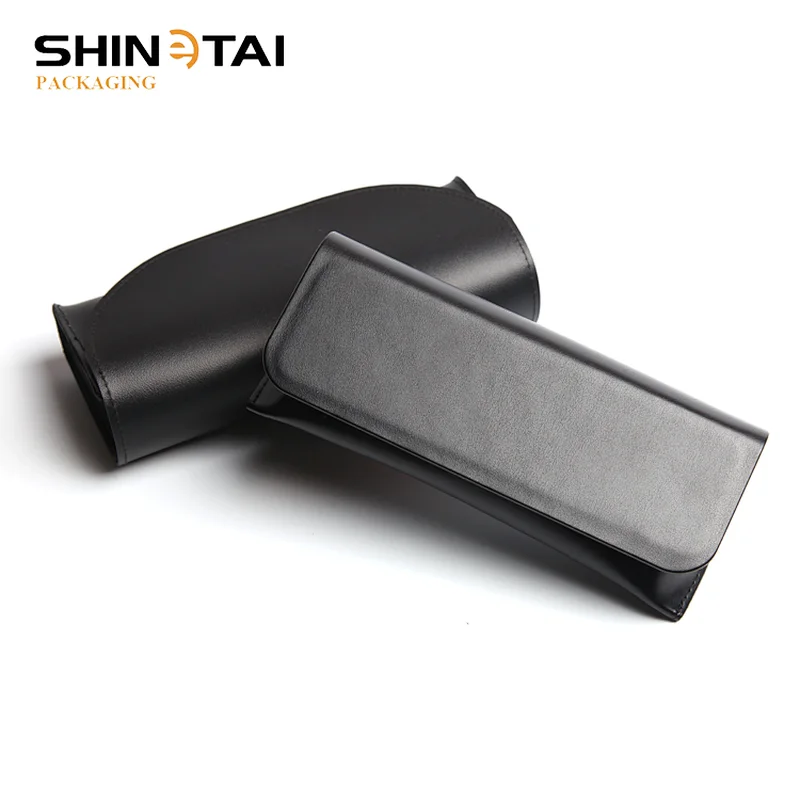 Factory Directly High Quality Sewing Soft PU Leather Glasses Case