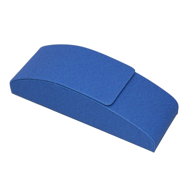 blue Luxury Leather Glasses Case