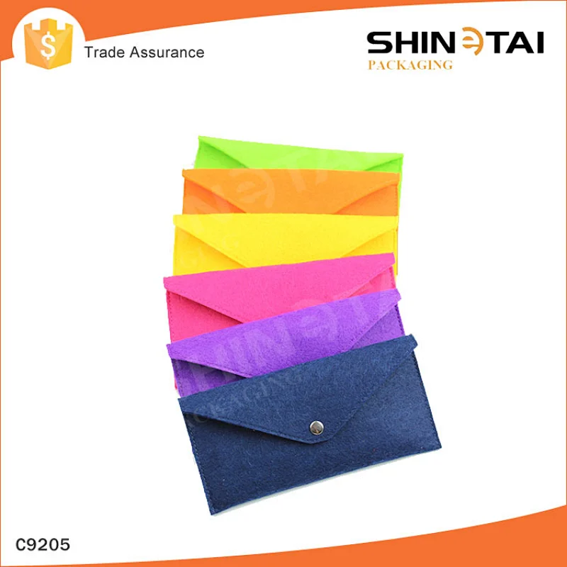 High Quality Fashion Custom Made 100% Felt Eye Glasses Bag