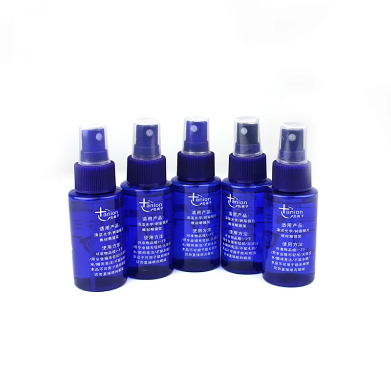 Wholesale Bottle 60 ml Lens Cleaner Plastic Spray Bottle Lens Cleaner