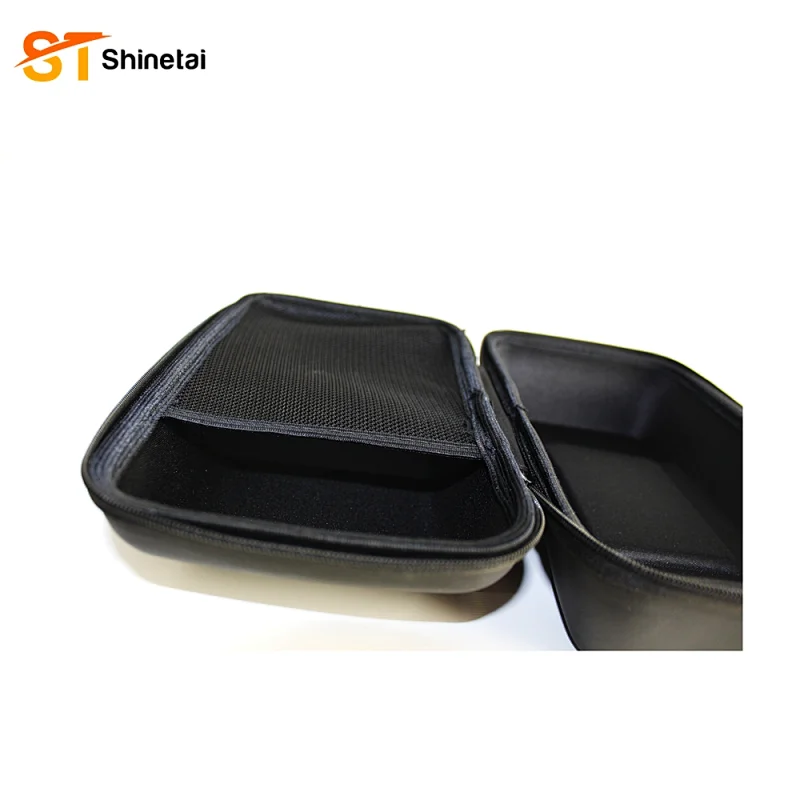 Large Capacity Box Carrying Eyewear Case Eva Zipper Leather Sunglasses Case