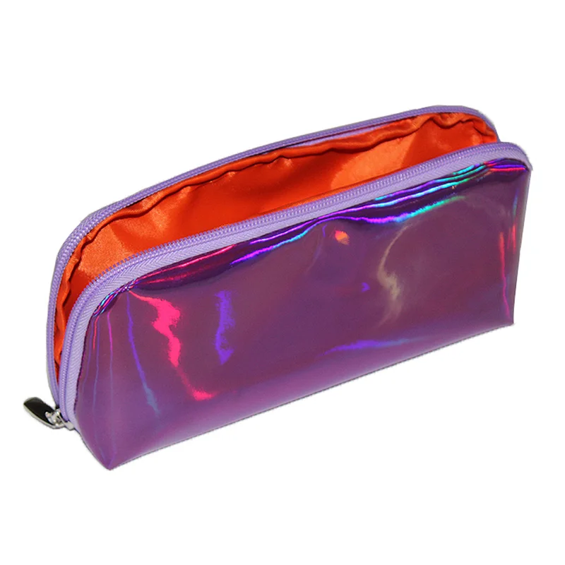 Shinny Laser Makeup Cosmetic Bag Leather Cosmetic Bag
