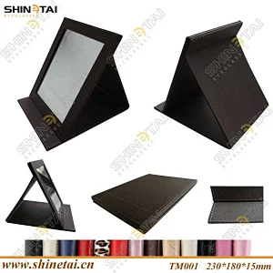 PU Foldable Table Mirror for Eyewear Shop