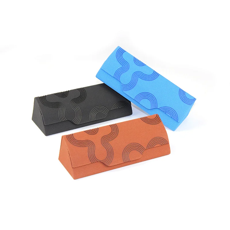 Leather Spectacle Soft Triangle Glasses Case
