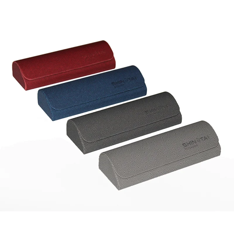 Wholesale Fancy Stylish Eyeglasses Case PU Leather Custom Printed Frame Box Hand Made Spectacle Case