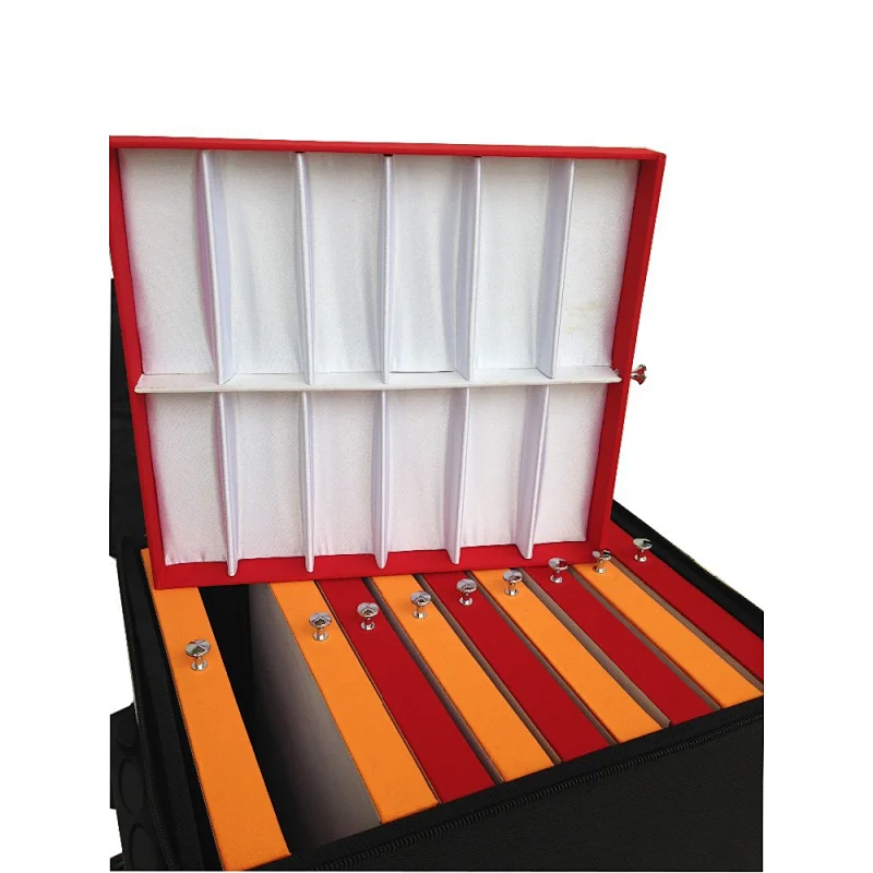 black Suitcase Display Case