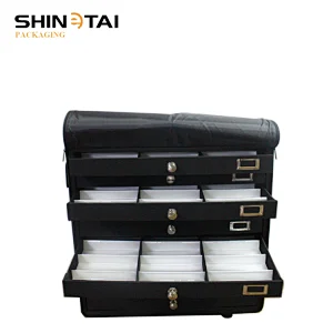 120 Grids Eyewear Display Suitcase Sunglasses Organizer