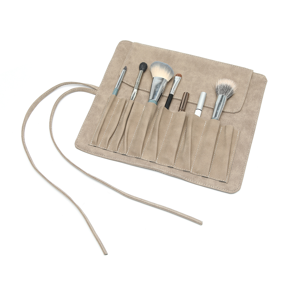 Makeup Brush Roll Up Case