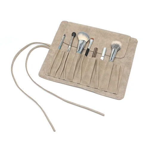 Makeup Brush Roll Up Case