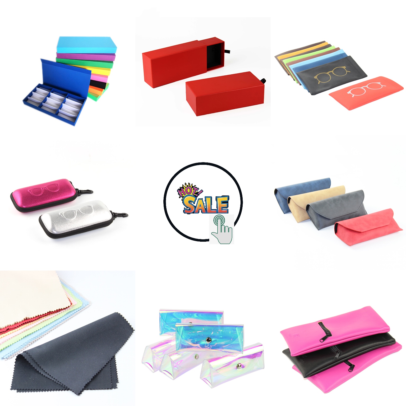More Designs of Glasses Case: