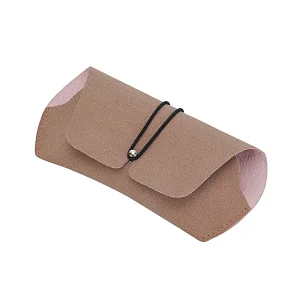 Custom Design Soft Leather Spectacle Cases