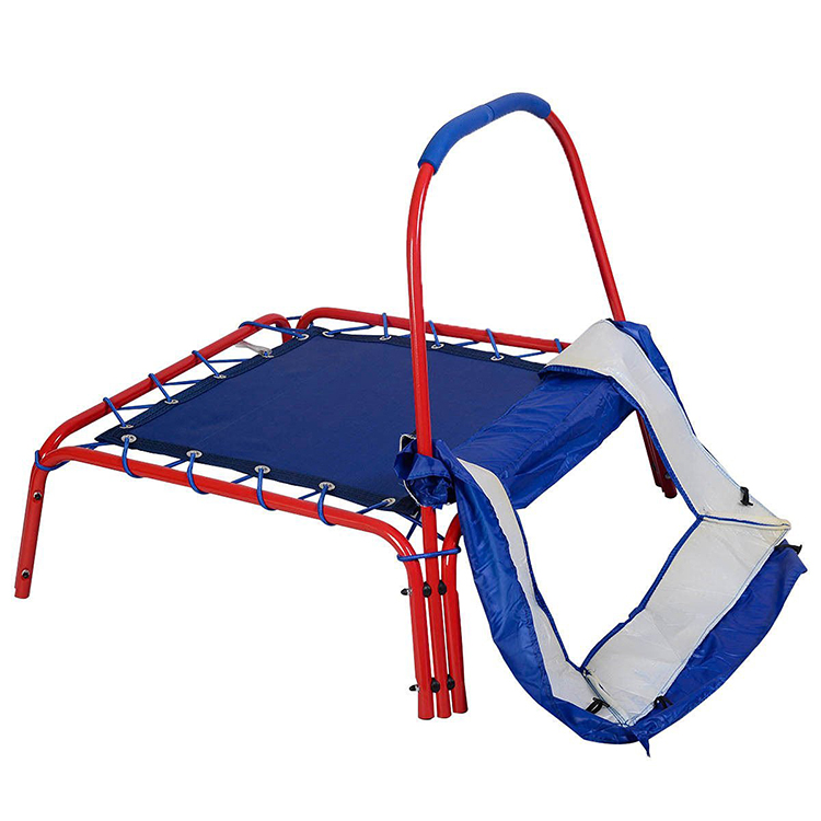 Trampoline high outlet jump